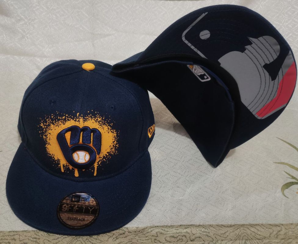 Cheap 2021 MLB Milwaukee Brewers Hat GSMY 0713